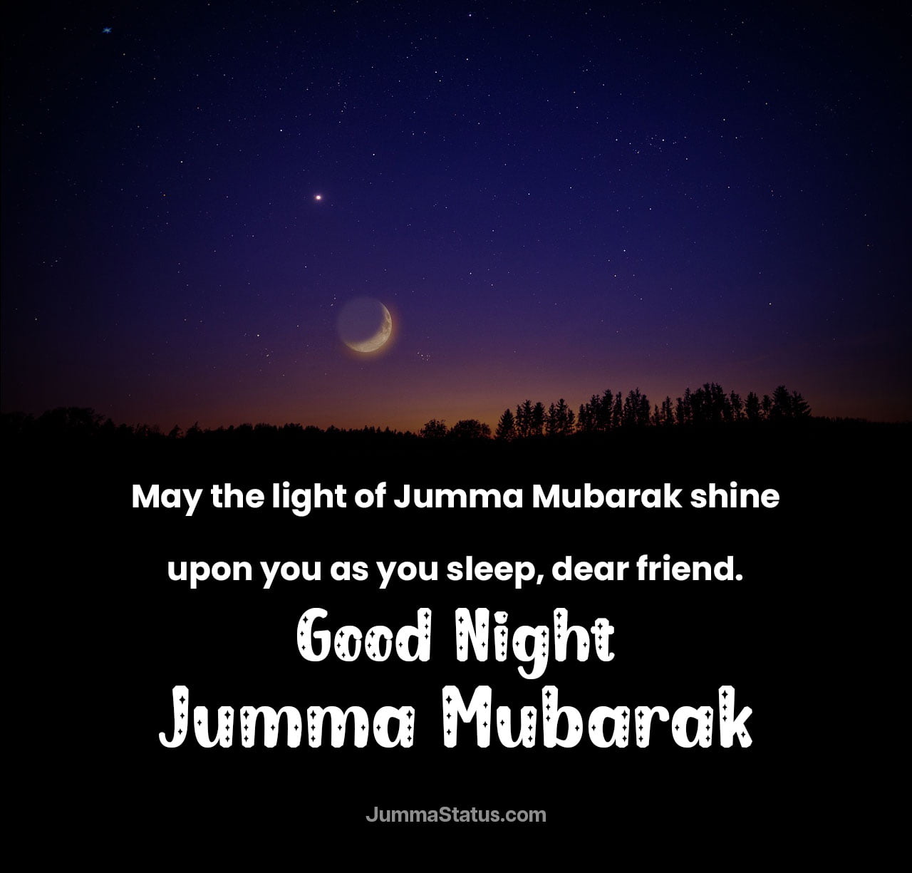 Good-Night-Jumma-Mubarak-Wishes-for-friends-10 Good-Night-Jumma-Mubarak-Wishes-for-friends-10