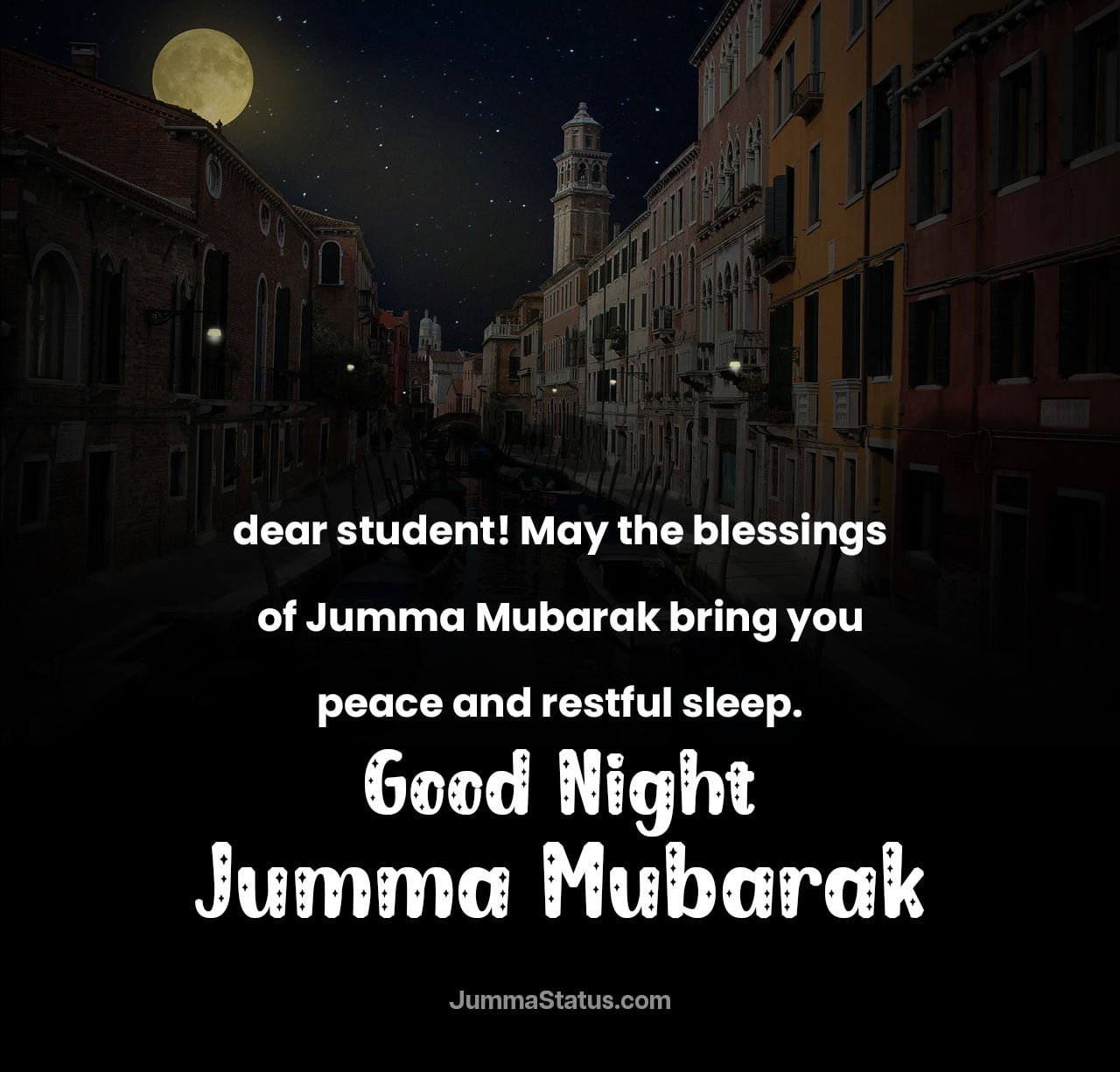 Good-Night-Jumma-Mubarak-Wishes-for-students-13 Good-Night-Jumma-Mubarak-Wishes-for-students-13