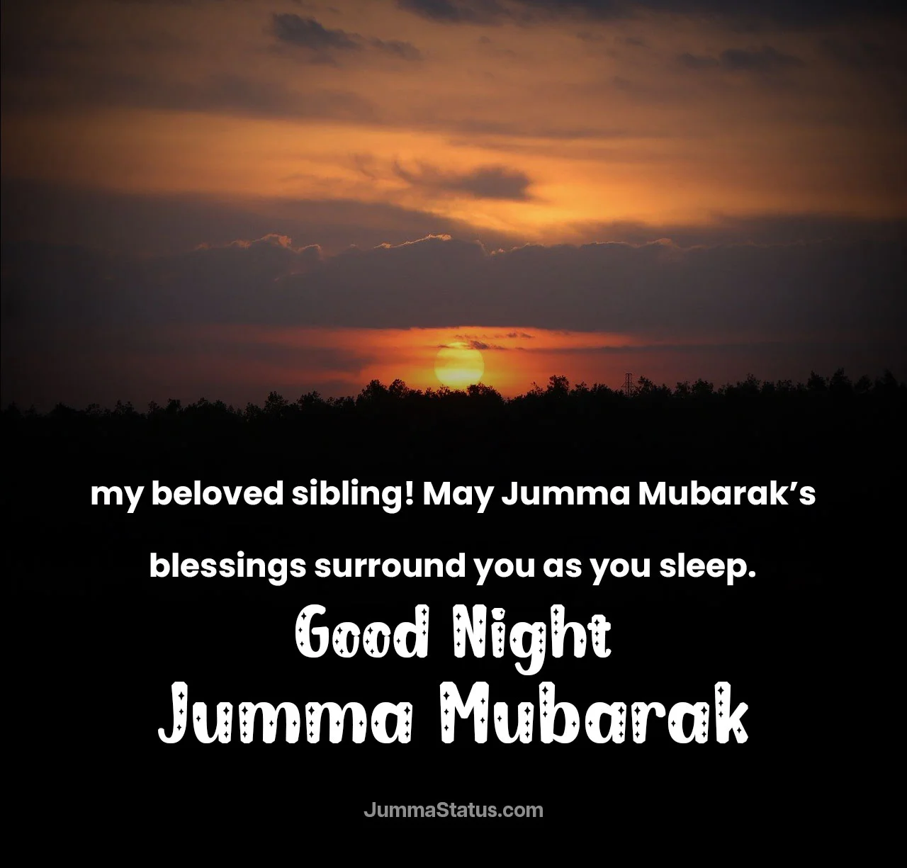 Good-Night-Jumma-Mubarak-Wishes-for-your-sibling-8 Good-Night-Jumma-Mubarak-Wishes-for-your-sibling-8