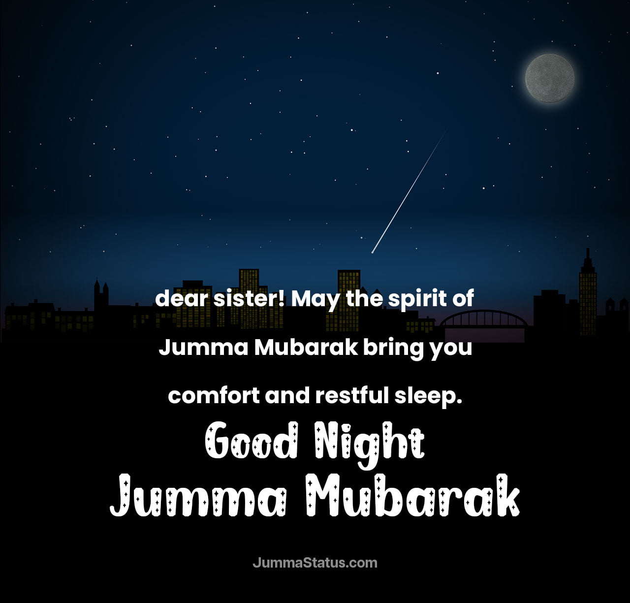 Good-Night-Jumma-Mubarak-Wishes-for-your-sister-16 Good-Night-Jumma-Mubarak-Wishes-for-your-sister-16