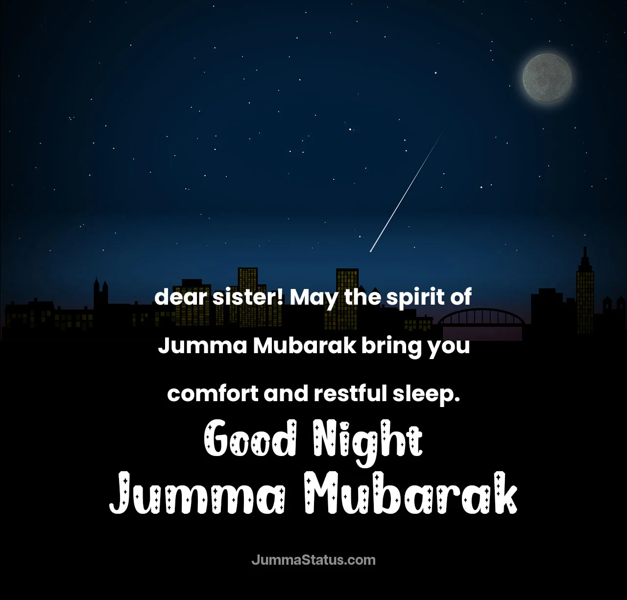 Good-Night-Jumma-Mubarak-Wishes-for-your-sister-16 Good-Night-Jumma-Mubarak-Wishes-for-your-sister-16
