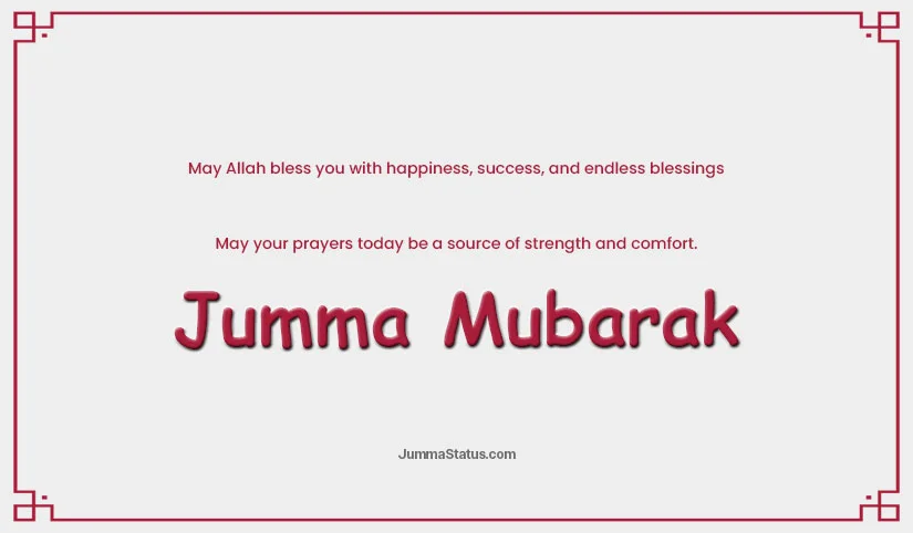 Jumma Mubarak Messages
