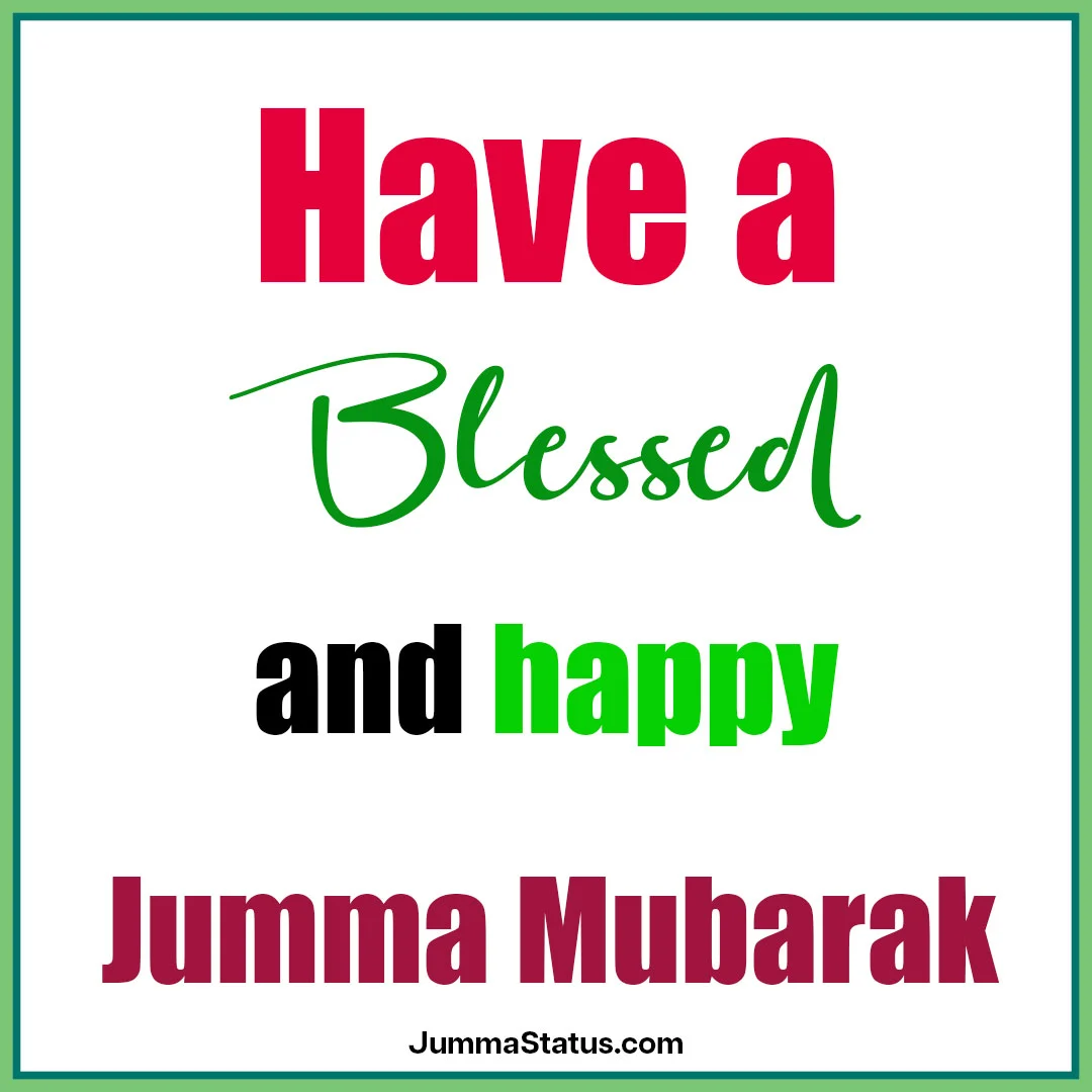 Beautiful images of Jumma Mubarak