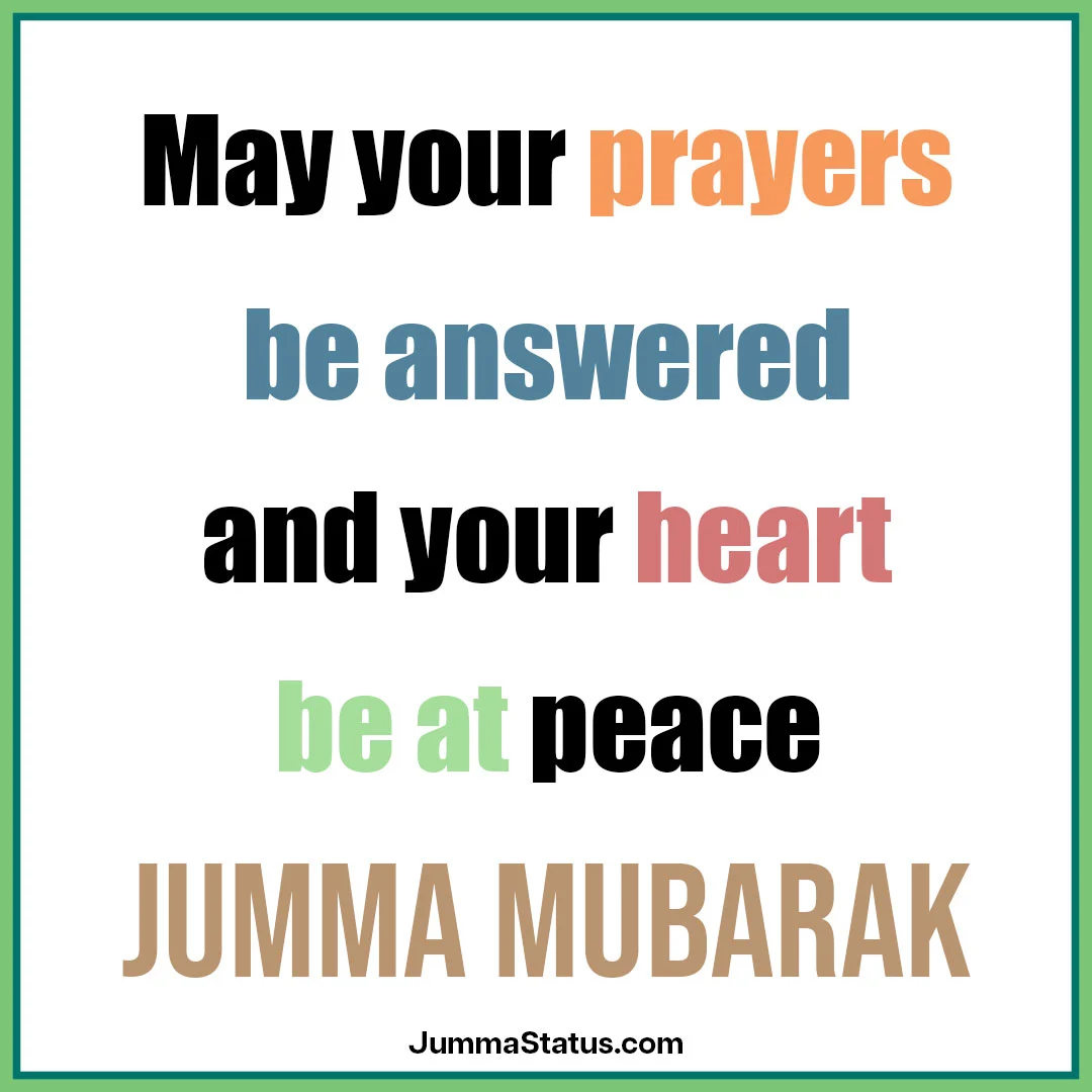 Beautiful images of Jumma Mubarak