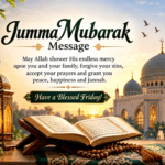 beautiful-jumma-mubarak-message-with-islamic-mosque-background-quran-prayer-beads-friday-blessings-and-heartfelt-Islamic-wishes