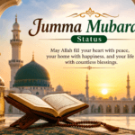 beautiful-jumma-mubarak-status-with-mosque-quran-and-islamic-friday-blessings